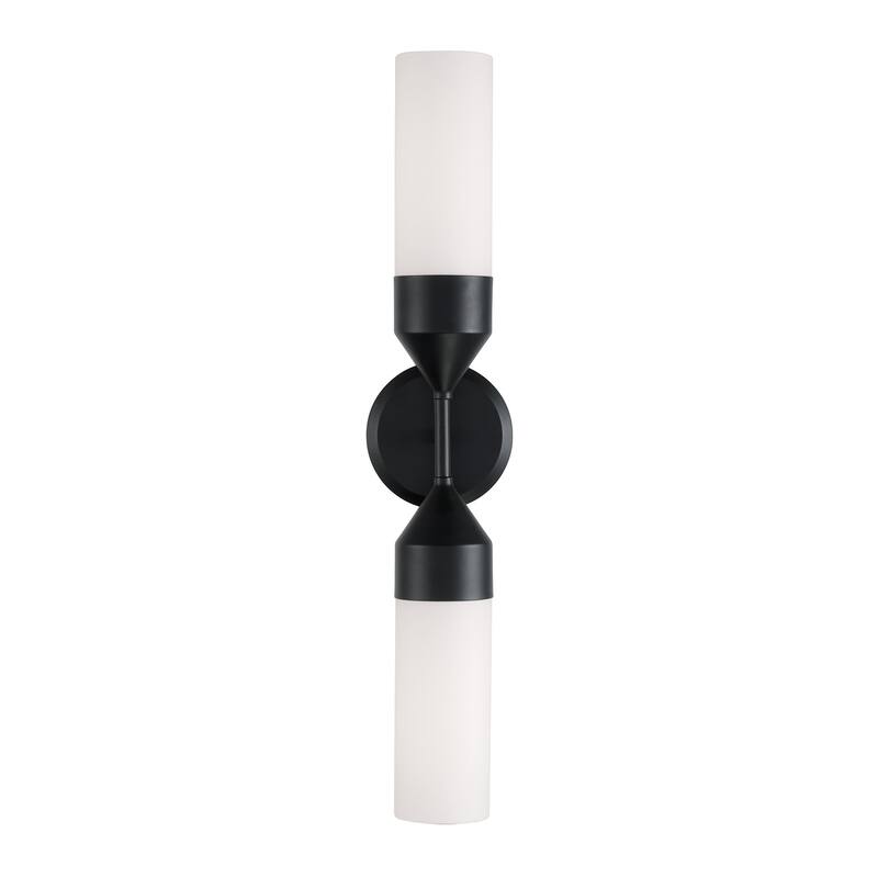 Devon 2-Light Sconce - 5"W x 25"H x 4.75"E