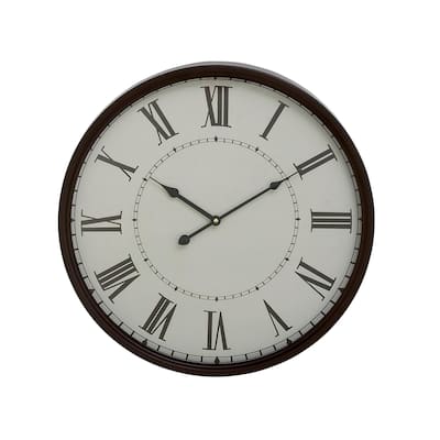 Metal Decorative Wall Clock - Roche River Decor