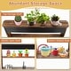 preview thumbnail 10 of 9, Costway Kids Mud Kitchen Play Kitchen with Blackboard, Stoves, - Natural - See Details