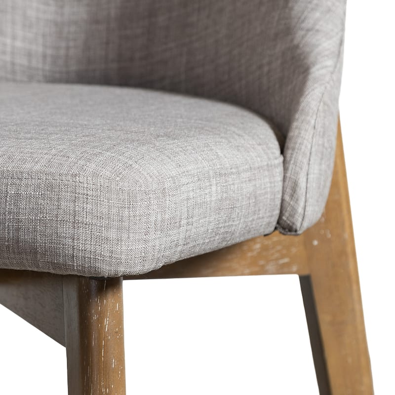 Upholstered Side Chair Dining Chairs Kitchen Chairs with Wood Legs Set of 2