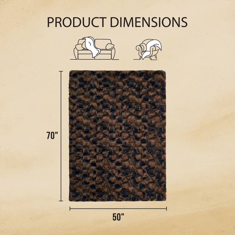 Nine West Faux Throw Blanket