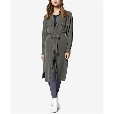 Sanctuary Clothing Womens Boyfriend For Life Shirt Dress Midi Dress