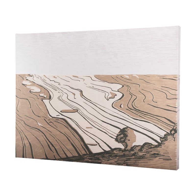 Farmland Fall (56 x 42) Canvas Art Print