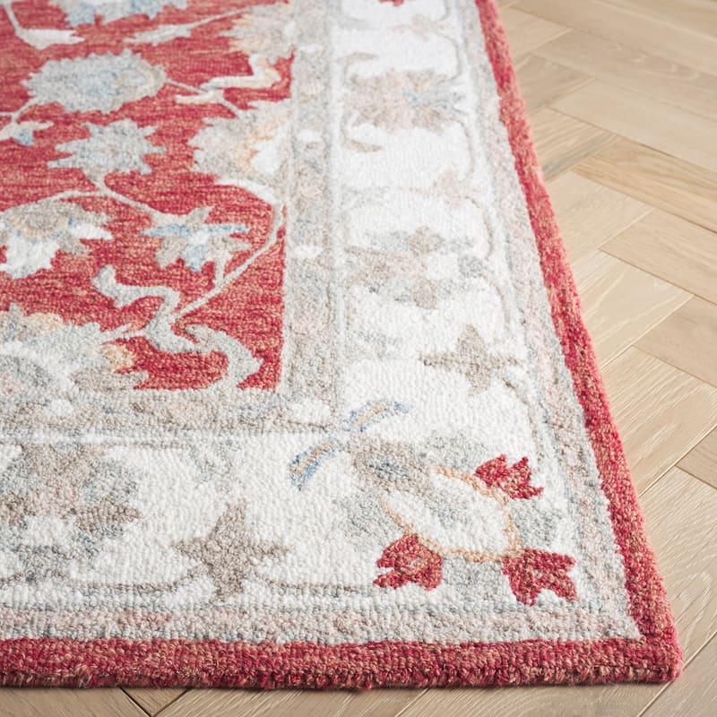 SAFAVIEH Handmade Heritage Sigþridur Traditional Wool Rug