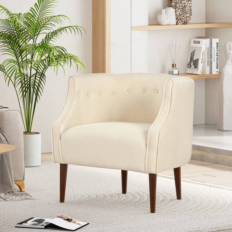 Modern Upholstered Club Chair Accent Chair