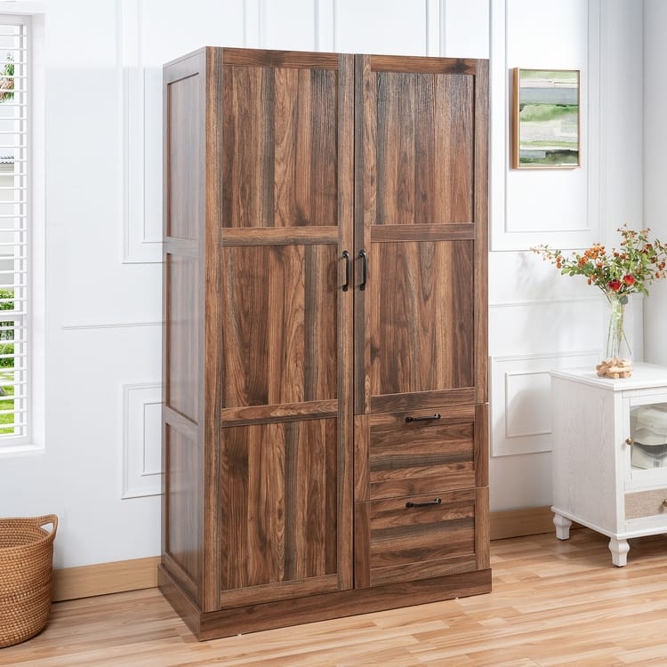 Rachel Traditional Kitchen Cabinet - Brown Oak