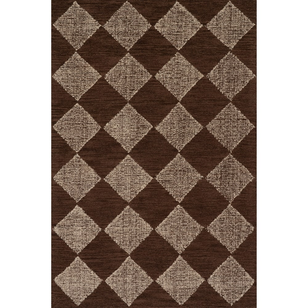 Nuloom Nivora Tufted Diamond Area Rug