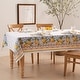 preview thumbnail 1 of 3, Capri Lemon Double Border Tablecloth 60x102