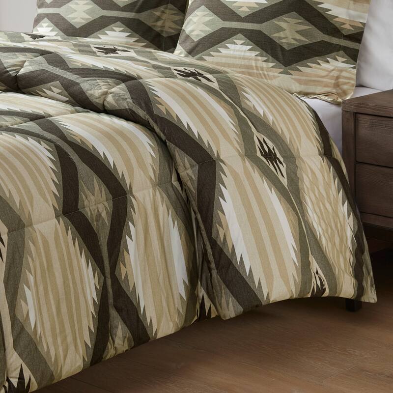 Woolrich Emmet Creek Down Alternative Comforter Set with Throw Pillow
