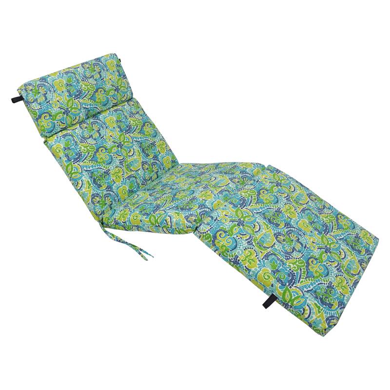 72-inch by 24-inch Outdoor Chaise Lounge Cushion - 72" x 24"