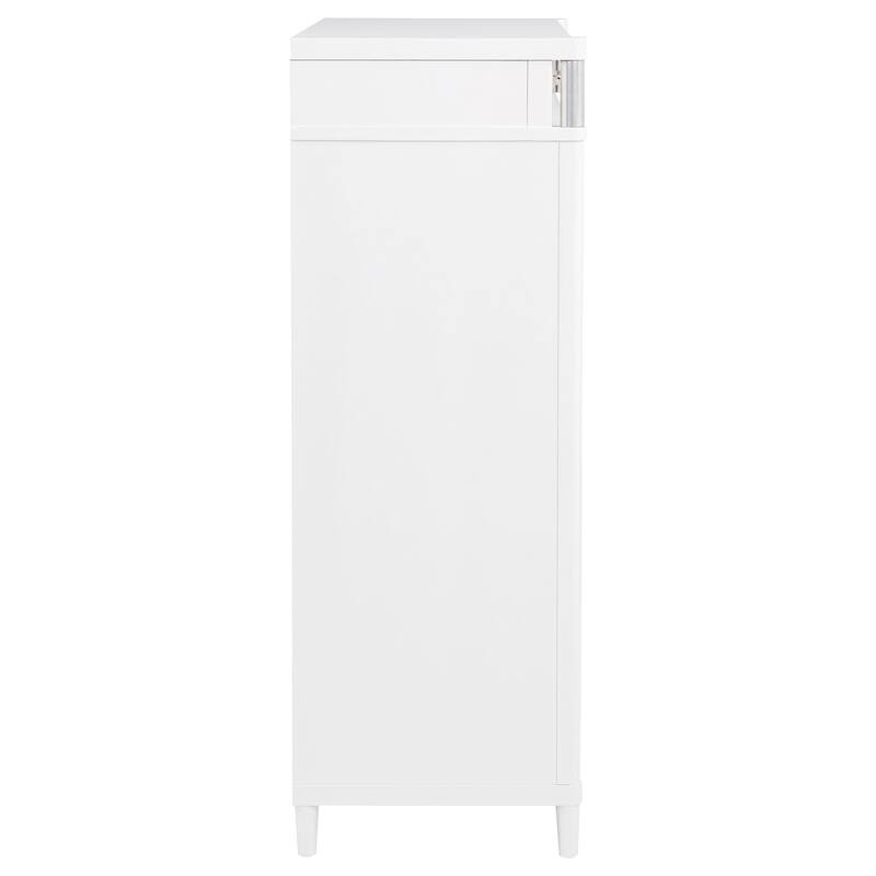 Gracemont 5-drawer Bedroom Chest of Drawers White