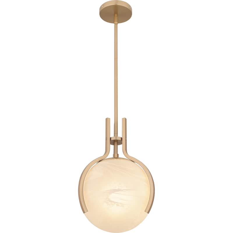 Orbit 1-Light Bronze Gold Pendant Light