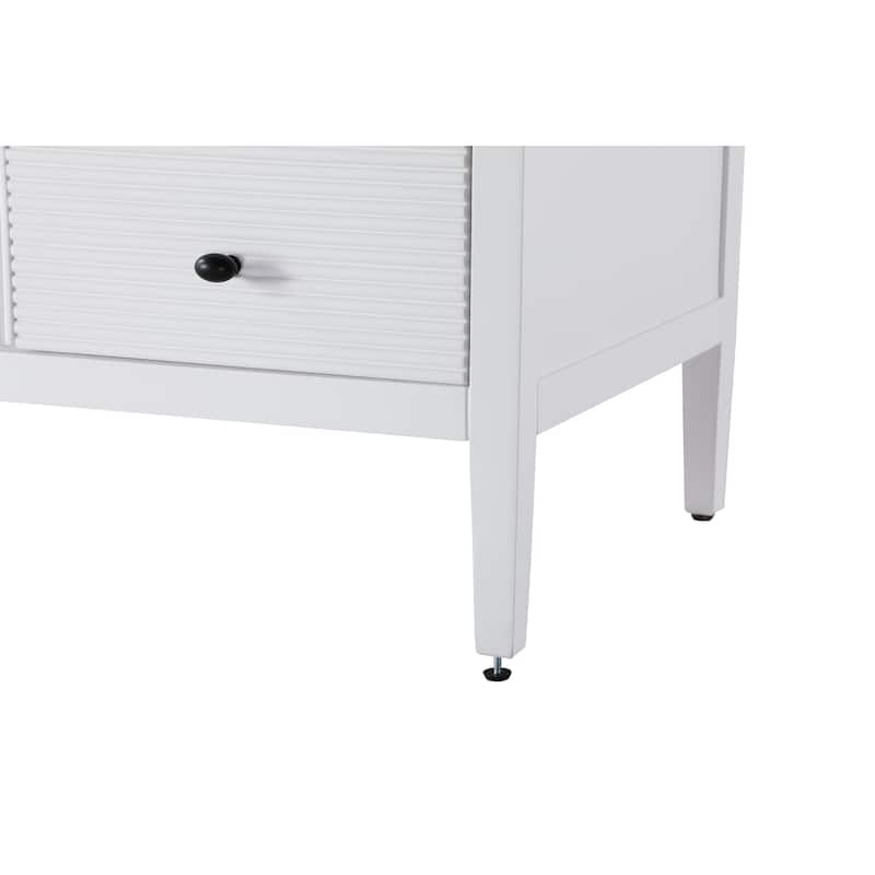 Elegant Lighting VF29660 Blakely 60" Free Standing Single Basin Vanity