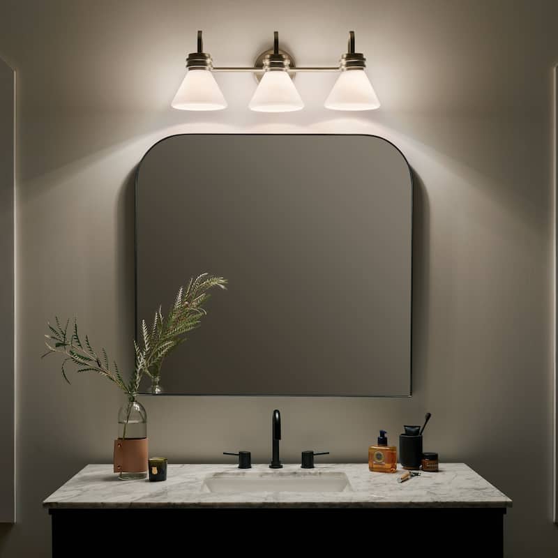 Kichler Lighting Farum 26 in. 3-Light Champagne Bronze Vanity Light