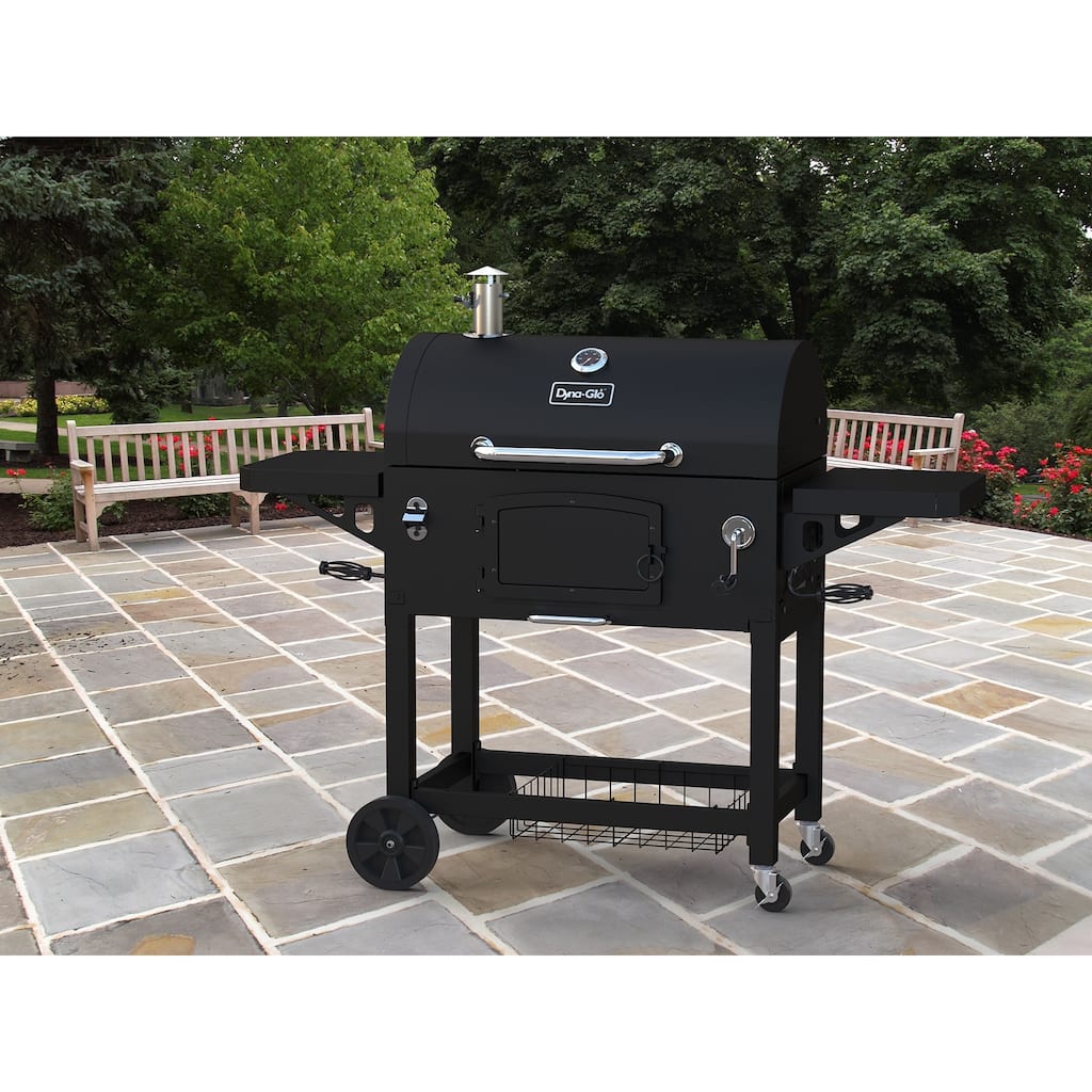 Dyna-Glo DGN576DNC-D Black Extra-large Heavy-duty Charcoal Grill