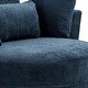 preview thumbnail 65 of 80, Upholstered Accent Swivel Barrel Armchair Club Chair with Pillows