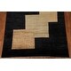 preview thumbnail 6 of 18, Vegetable Dye Gabbeh Oriental Square Area Rug Hand-Knotted Wool Carpet - 6'9" x 6'11"