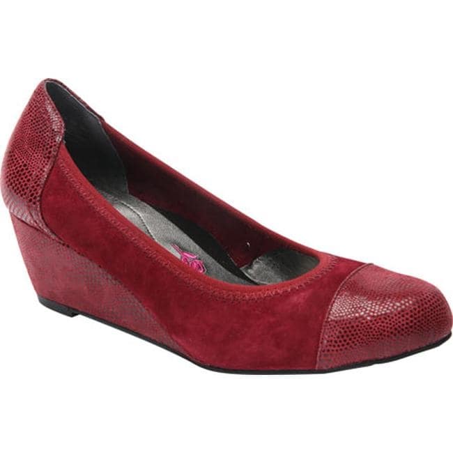 Ros Hommerson Womens Harlow Cap Toe Wedge