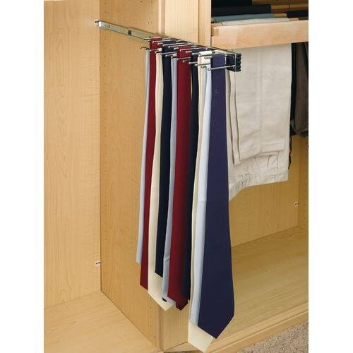 Rev A Shelf Trc 12 Trc Series 12 Inch Side Mount Sliding Tie Rack