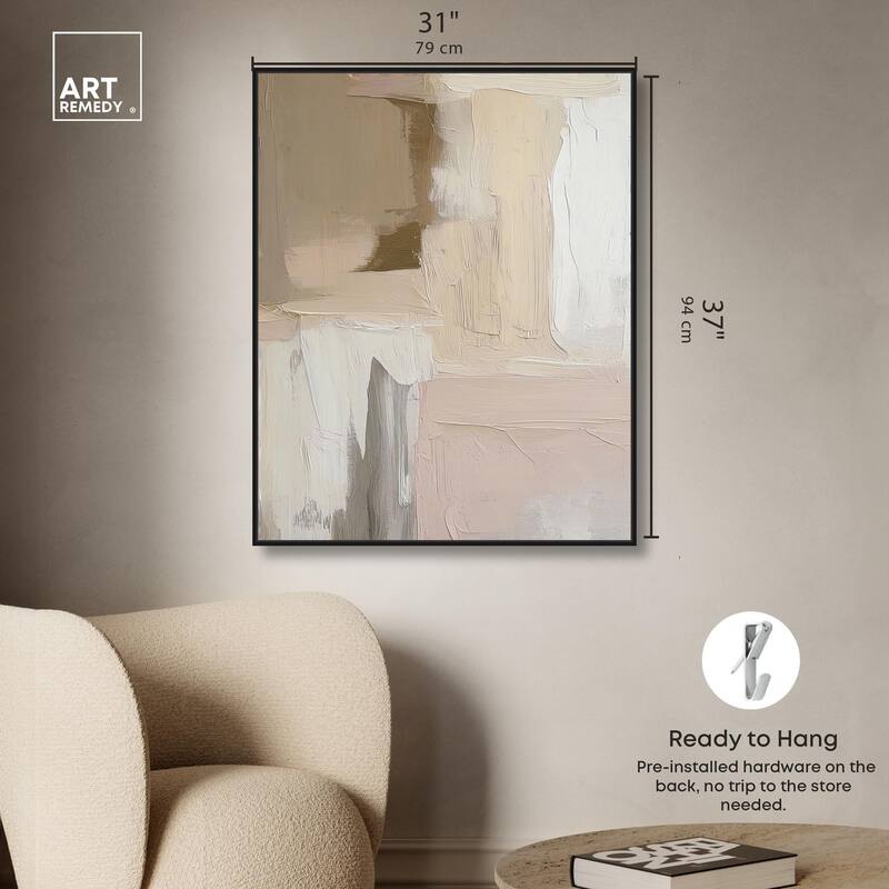 Subtle Earth Tones II Canvas by Art Remedy