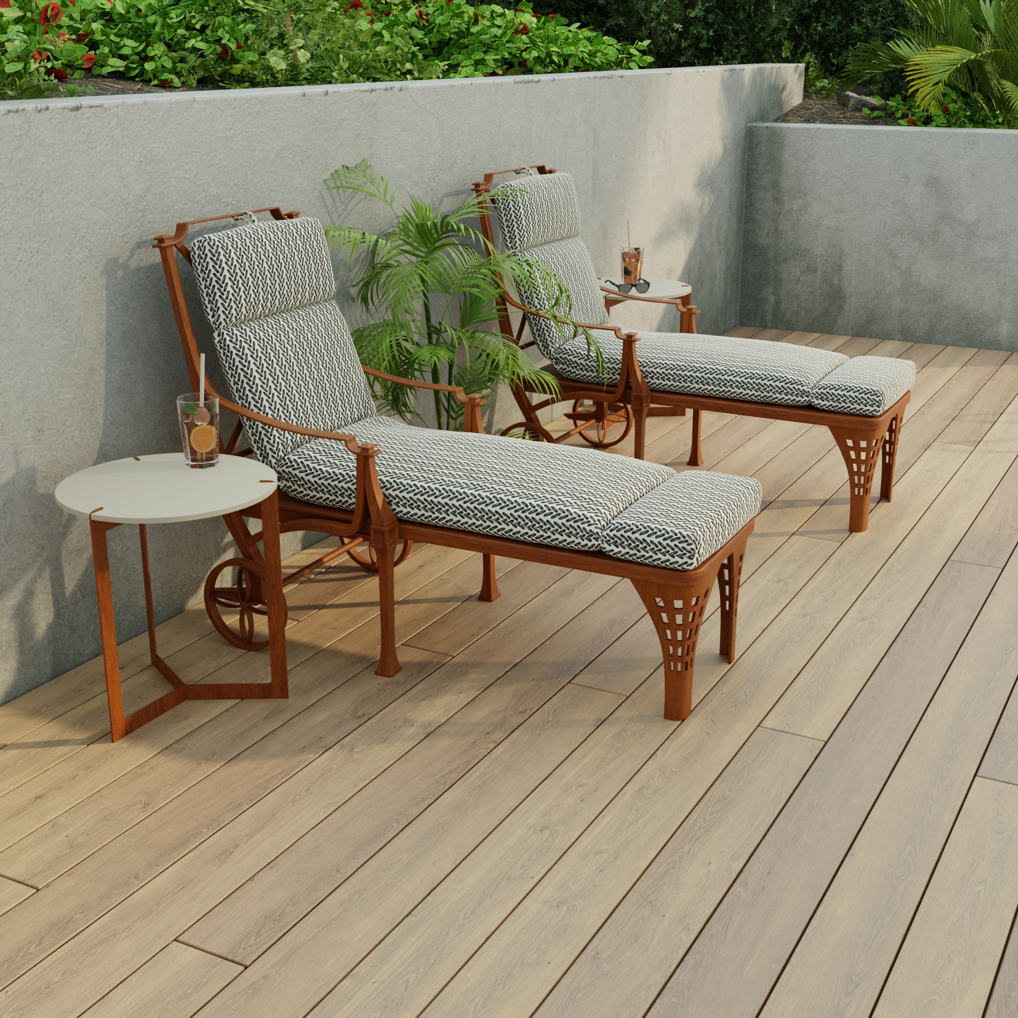 Chaise lounge best sale cushions near me