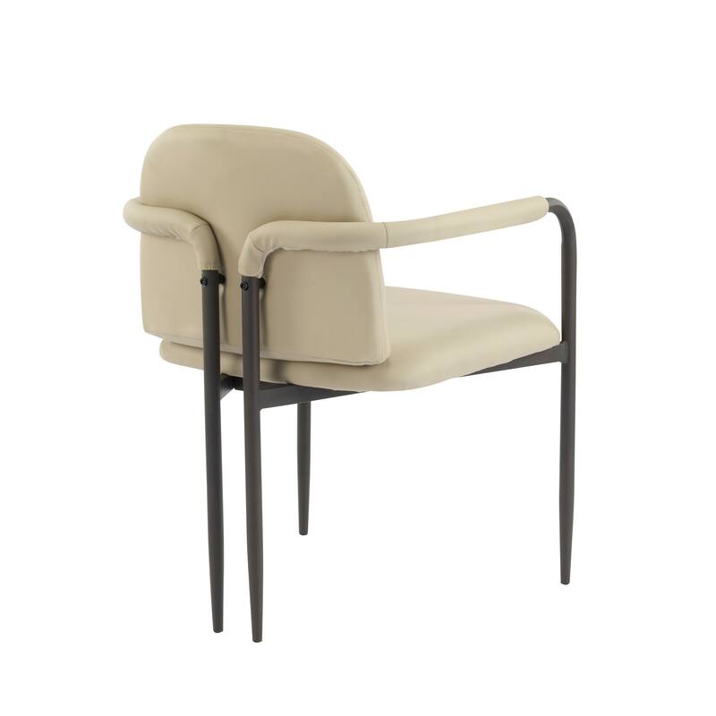 Upholstered Arm Chair Dining Chairs (Set of 2)