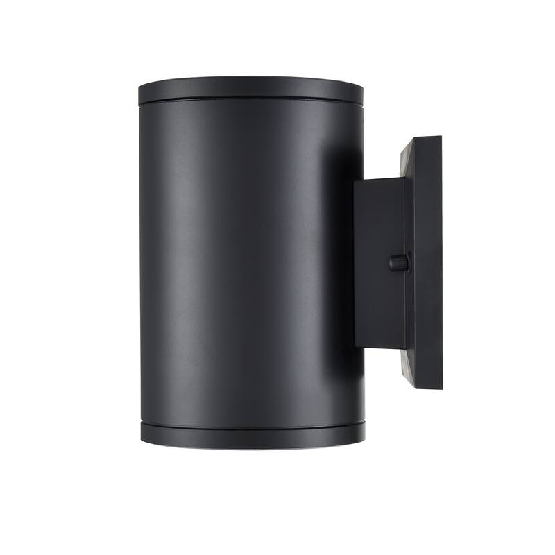 Vegas Outdoor Wall Sconce Powder Coated Black - Powder Coated Black