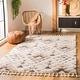 preview thumbnail 3 of 50, SAFAVIEH Moroccan Tassel Shag Kobi 2-inch Thick Rug 3' x 5' - Ivory/Brown