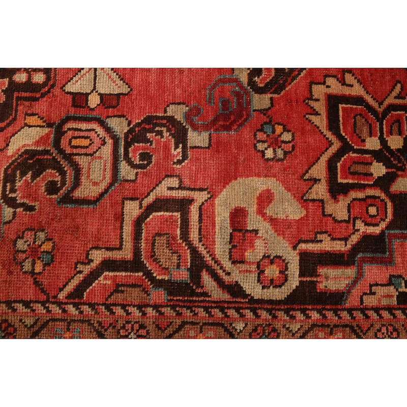ECARPETGALLERY Hand-knotted Andelz Red Wool Rug - 4'1 x 6'8