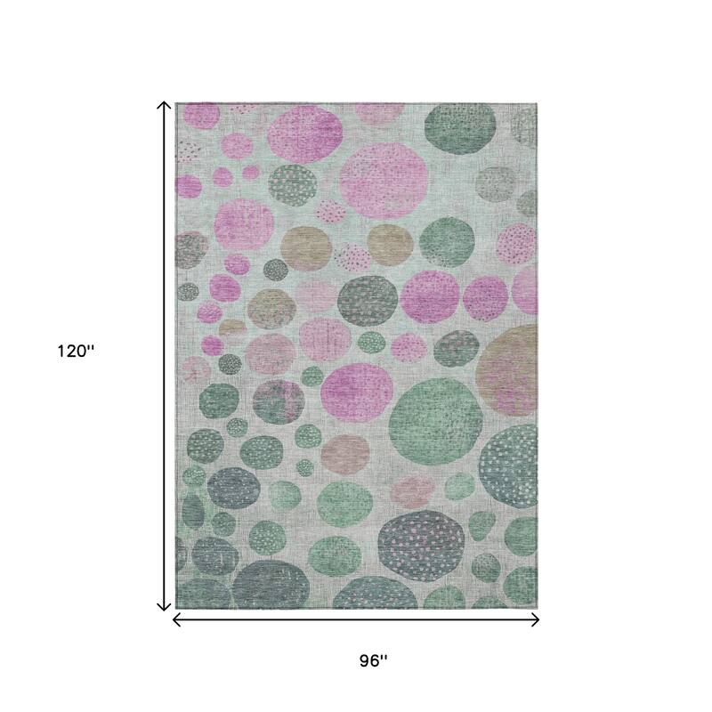 HomeRoots Geometric Transitional Rectangle Outdoor Rug