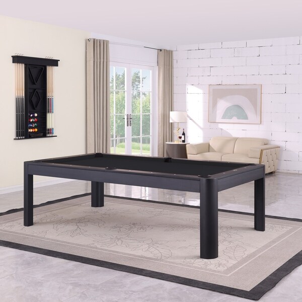 Cadora Duo 7 FT Slate Pool Table in Black Ash - On Sale - Bed Bath
