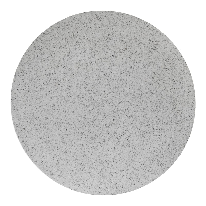 Aurelle Home Modern Concrete Base Terrazzo Dining Table
