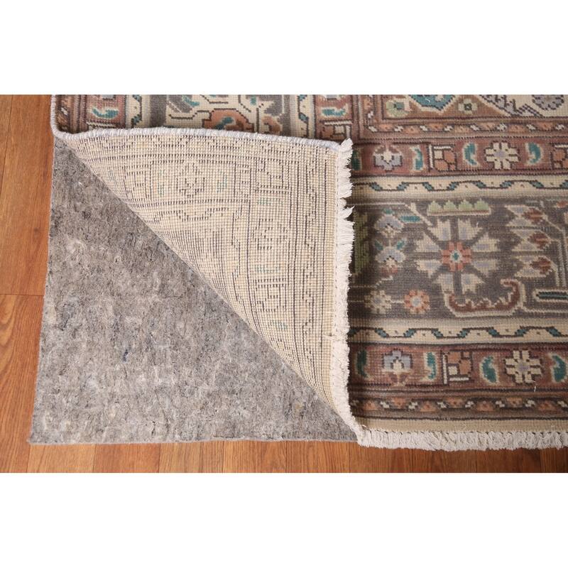 Traditional Tabriz Persian Vintage Area Rug Hand-Knotted Wool Carpet - 9'3"x 12'5"