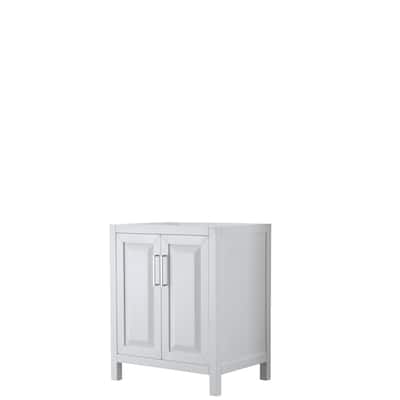 Daria 30-inch Single Vanity, No Top, No Mirror