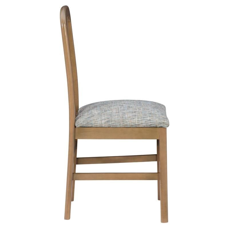 Linon Pendale Solid Wood Farmhouse Dining Side Chair (Set of 2)