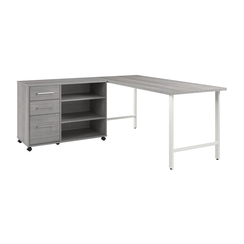 Bush Business Furniture Hustle 72W x 30D Computer Desk with Storage