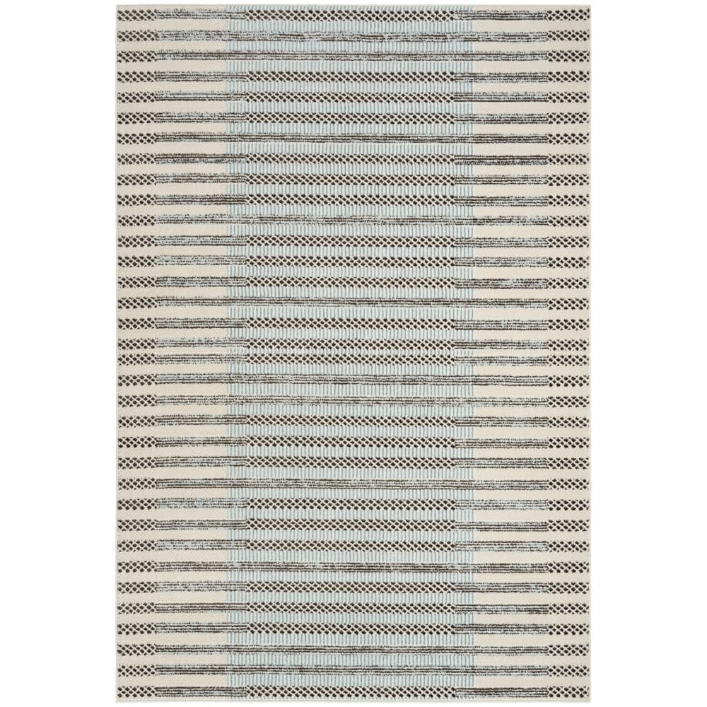Nourison Nordic Indoor only Geometric Area Rug