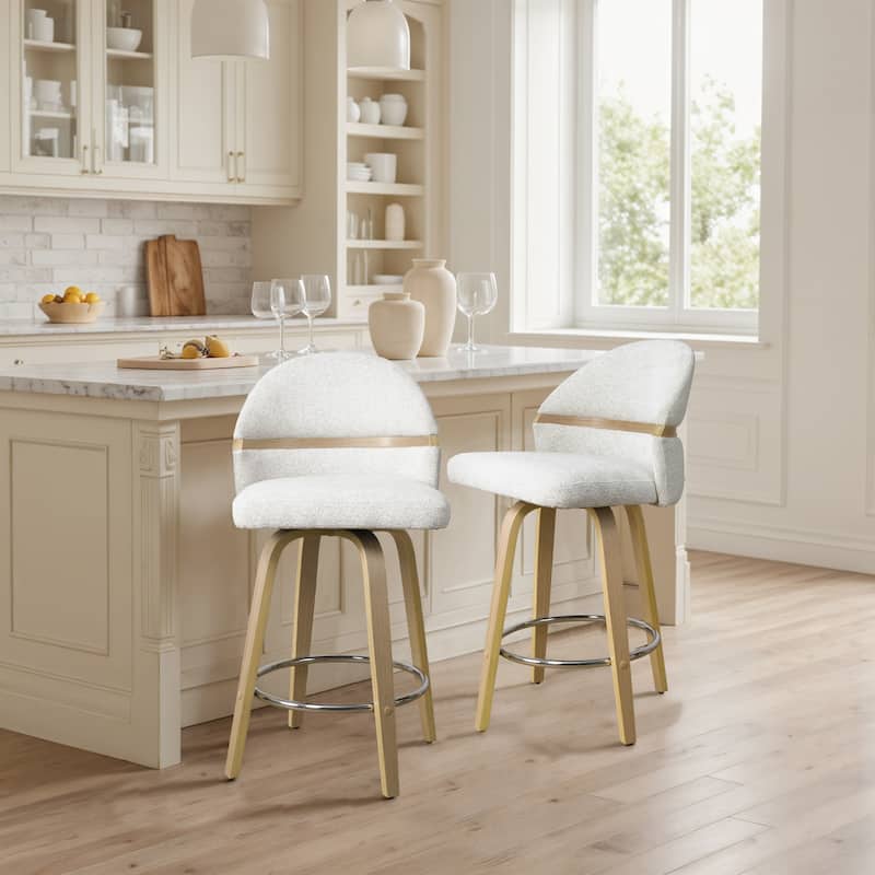 Art Leon Modern Barstool Set of 2