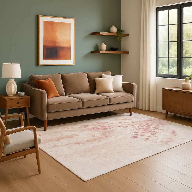Premium Washable Super Soft Abstract Chic Mayfield Rug