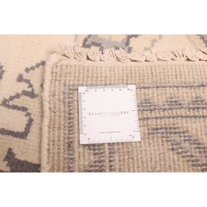 ECARPETGALLERY Hand-knotted Royal Oushak Cream Wool Rug - 9'3 x 11'6