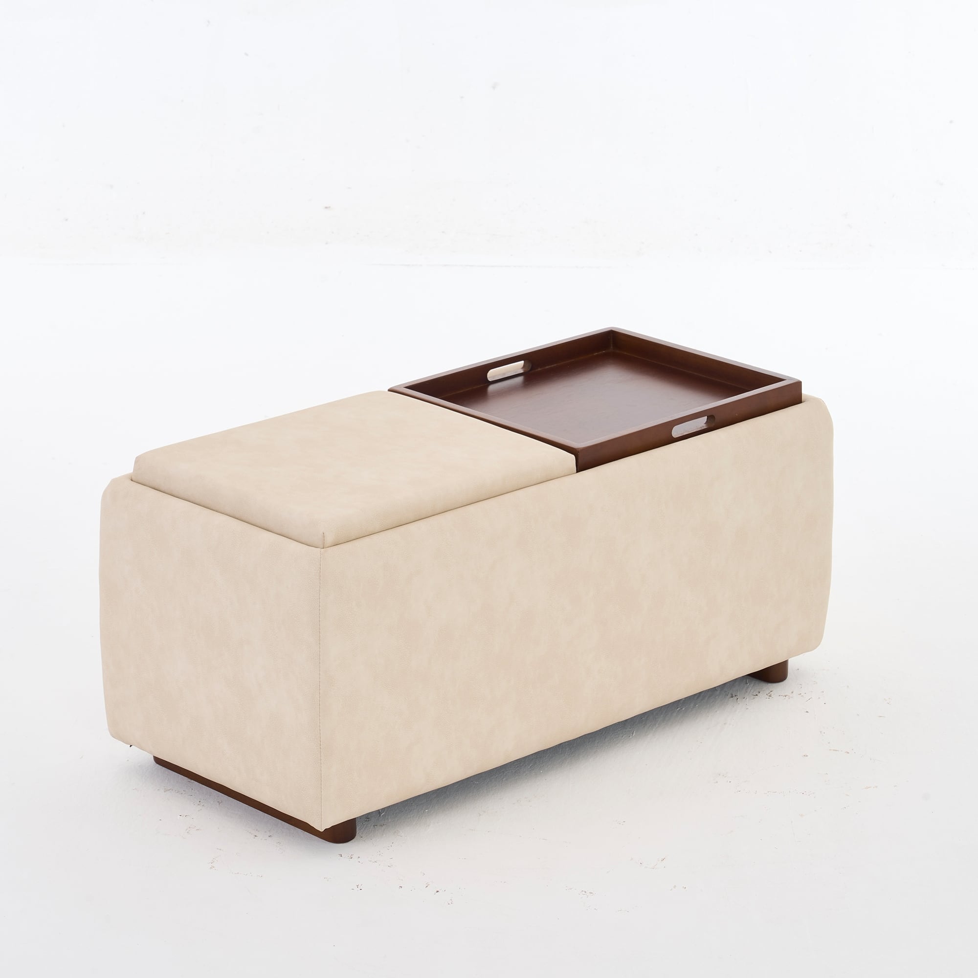 Option Beige/Faux Leather