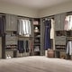 preview thumbnail 11 of 22, ClosetMaid SuiteSymphony 31.75-inch Wide Corner Shelf Unit