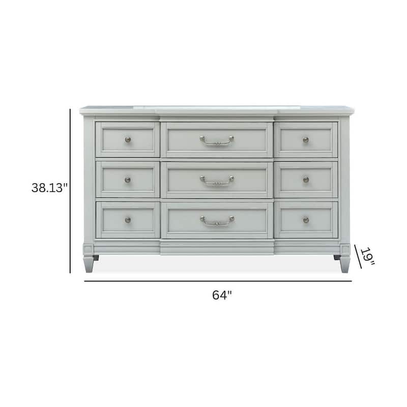 Magnussen Home Glenbrook Pebble Drawer Dresser