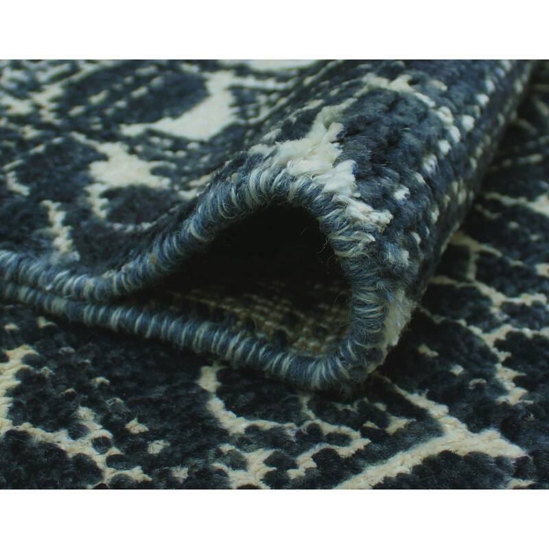 Noori Rug Fine Chobi John Grey/Ivory Runner - 2'8" x 9'5"