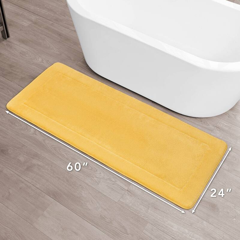 Oliver Brown Terry Memory Foam Bath Mat