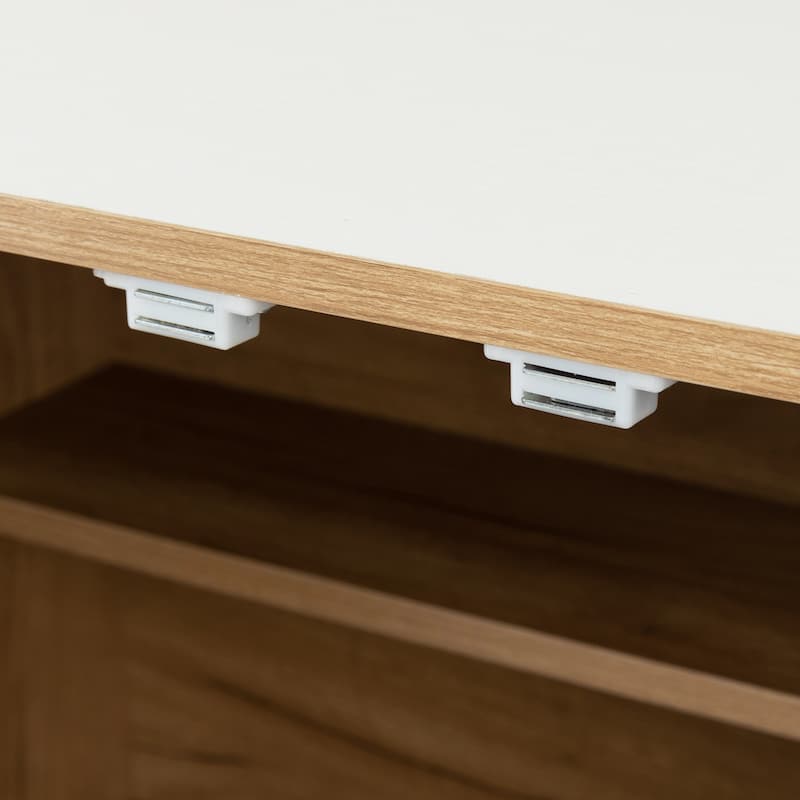 Wooden Cabinet Sideboard with Wine Racks