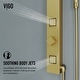preview thumbnail 28 of 31, VIGO Orchid 2-Jet Retro-fit Shower Panel System with Shower Head and Handheld Shower