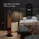 preview thumbnail 8 of 11, Zenova Electric Space Heater, PTC With flame Heater Large