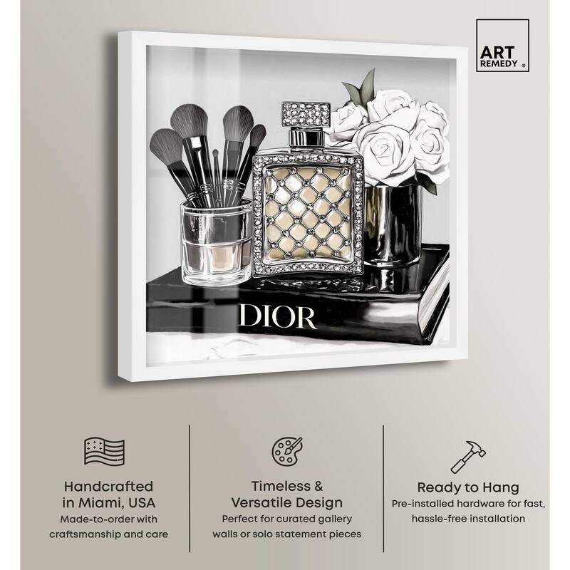 Classy Ink Glam Setup Shadowbox by Art Remedy