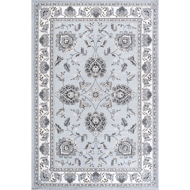 JONATHAN Y Scala French Cottage Area Rug - 8 X 10 - Light Gray/Cream